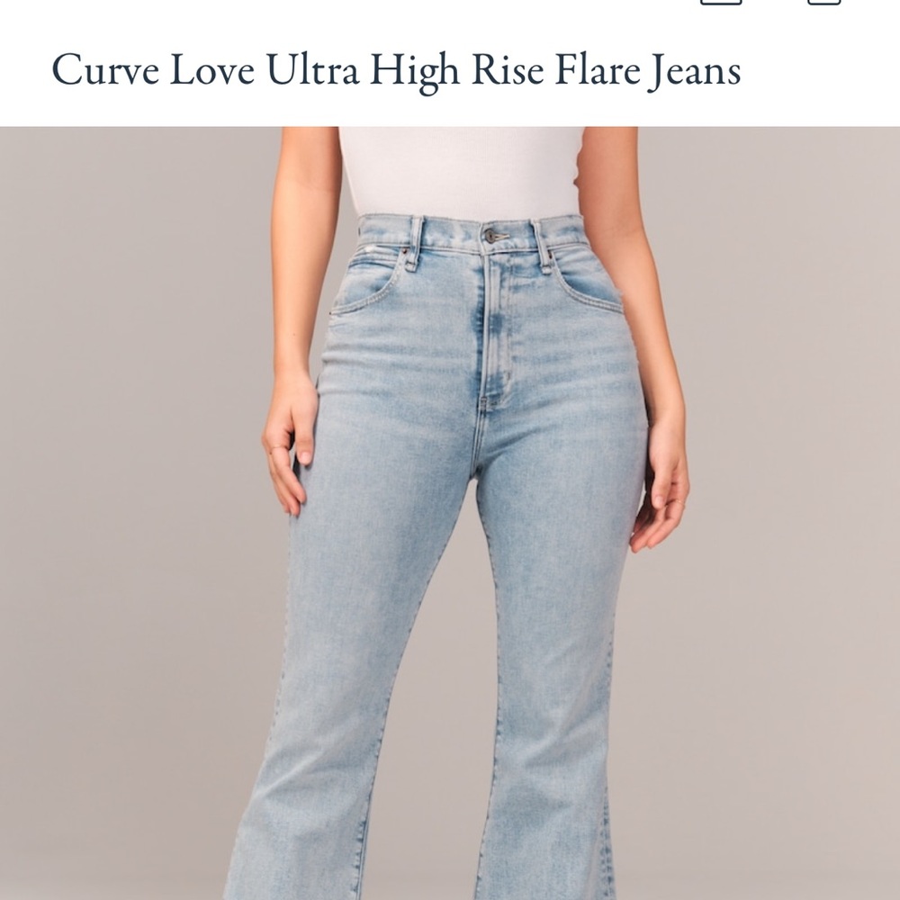 Abercrombie flare jeans